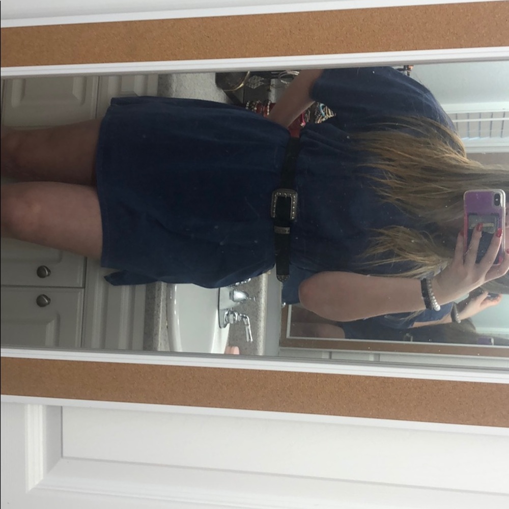 Blue Tshirt Dress